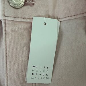 White House Black Market Women's Soft Pink Skinny Jeans